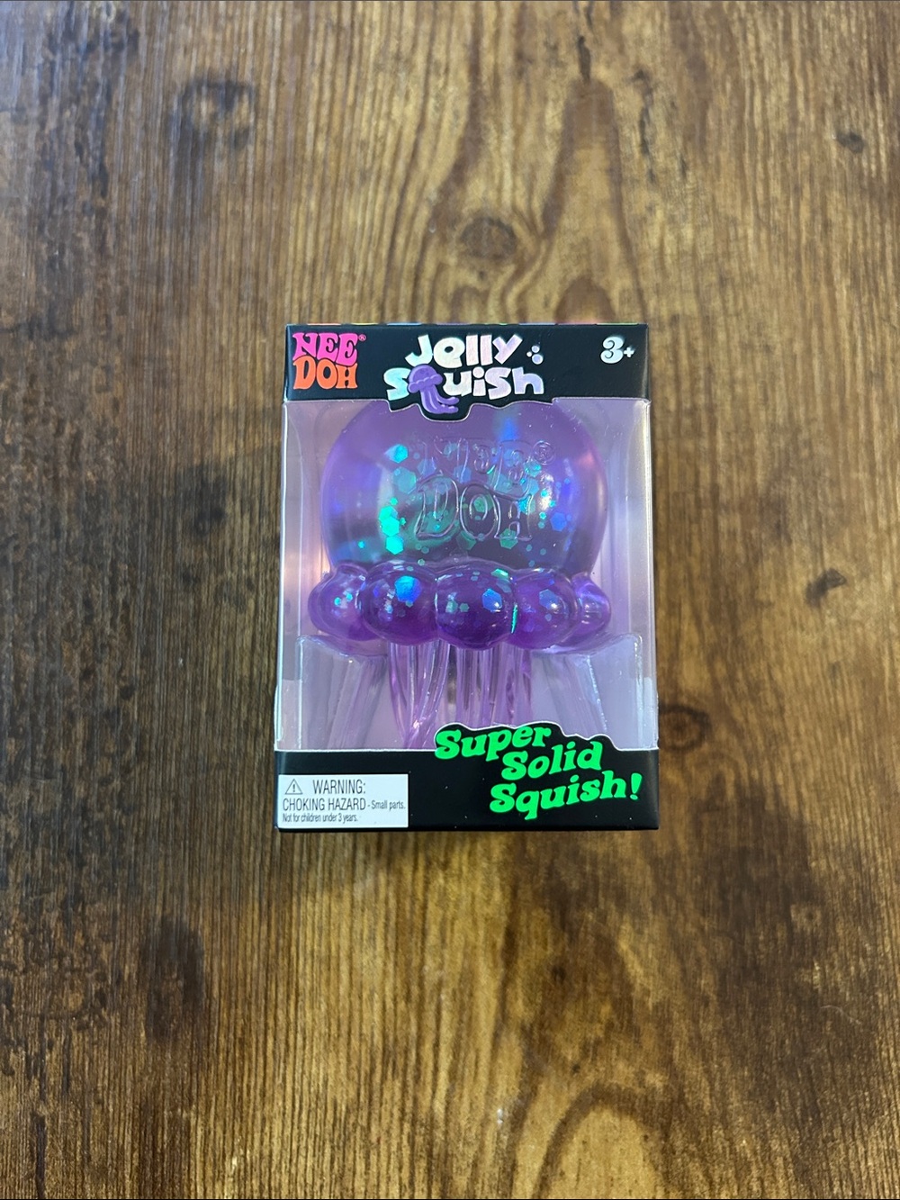Needoh Purple Jellyfish Squishy Toy